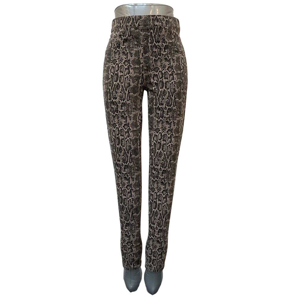 Spanx Women's Snake Print High Rise Leggings Size Small